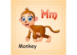 小猴子英文单词