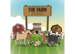 farm animals cartoons 207