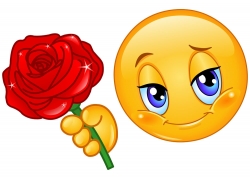 玫瑰emoji表情符号图片