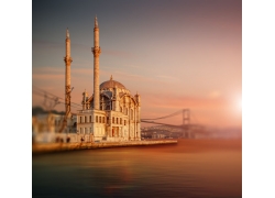The Blue Mosque in Istanbul during sunset (19)ˮλý