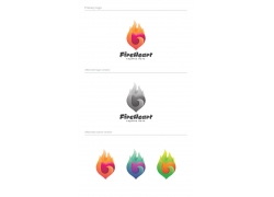 Fire_Heart_-_Logo_Template03