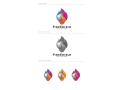 Fire_Shield_-_Logo_Template03