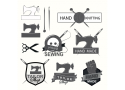 Sewing_and_instruments_needlework_tailor_design_emblem11