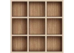 Wooden_shelf_for_interior_design_vector_model13