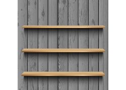 Wooden_shelf_for_interior_design_vector_model25