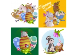 Happy_Easter_decorative_illustration_design_elements_611
