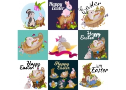 Happy_Easter_decorative_illustration_design_elements_617