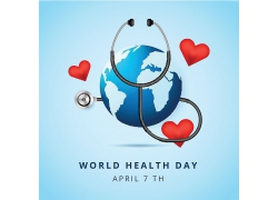 世界健康日宣傳海報